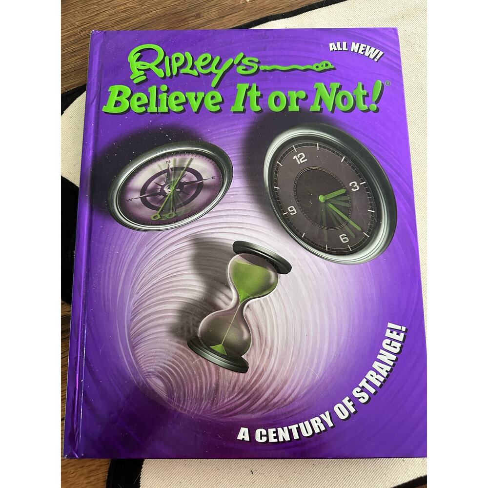 Ripley’s Believe It or Not A Century of Strange hardback book.